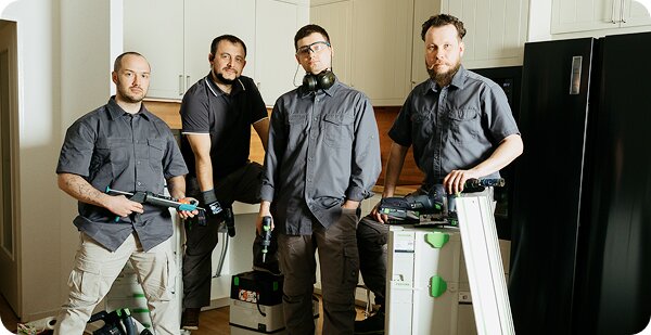 Ablauf Küchenmontage